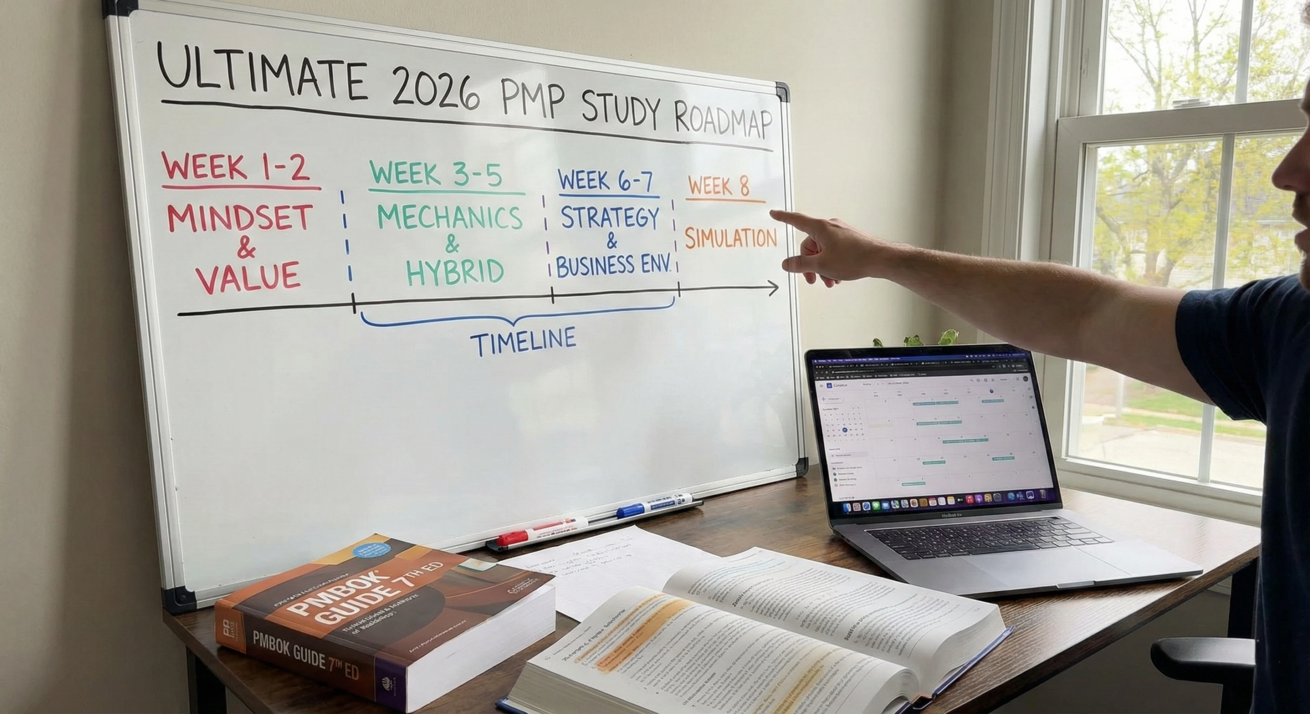 The Ultimate 2026 PMP Study Roadmap An 8-Week Plan to Crush the New Format