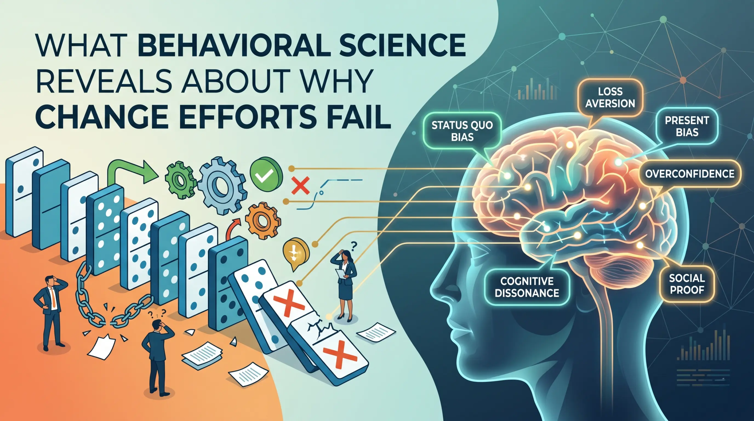 What Behavioral Science Reveals About Why Change Efforts Fail