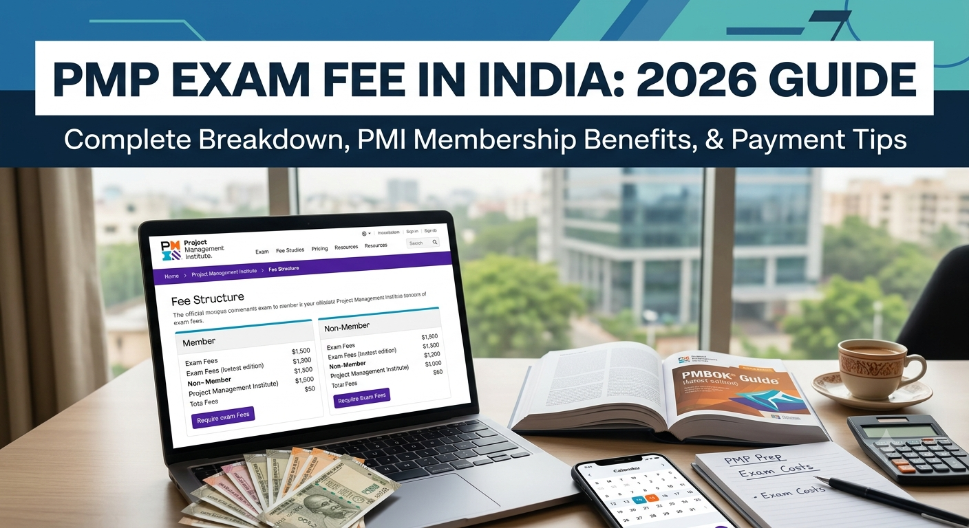 PMP Exam Fee in India 2026 Guide